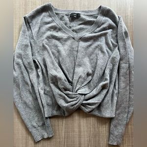 Dark Grey cropped sweater